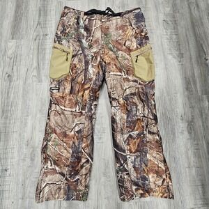Guide Series Hunting Pants Mens XLT Camo Realtree Insulated Side Zip Cargo